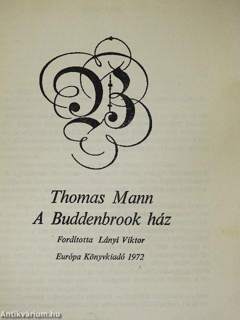 A Buddenbrook ház