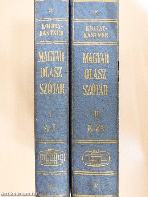 Magyar-olasz szótár I-II.