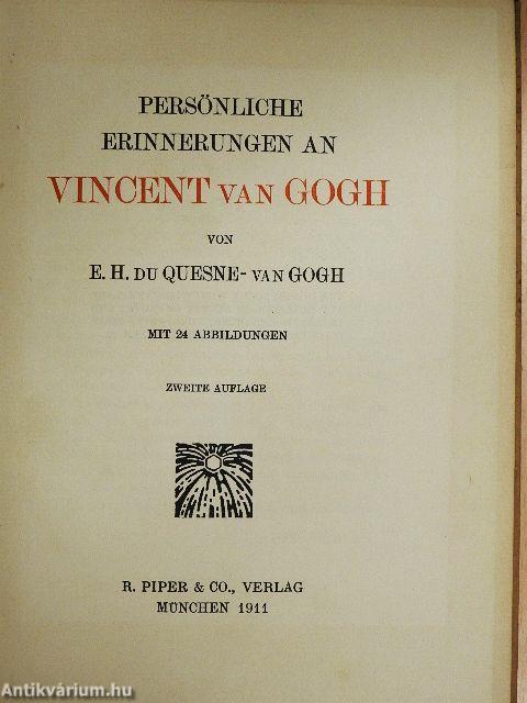 Persönliche Erinnerungen Van Vincent van Gogh