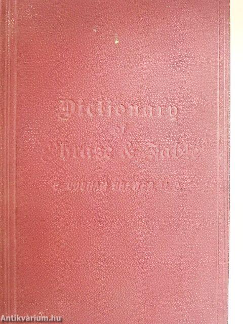Dictionary of Phrase and Fable