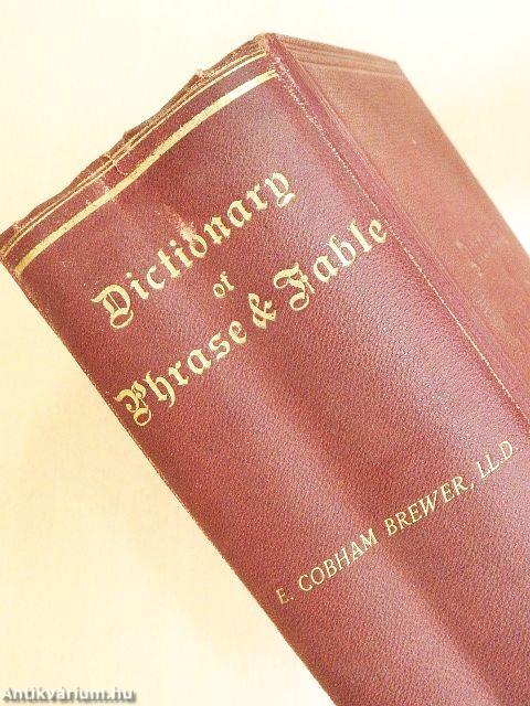 Dictionary of Phrase and Fable