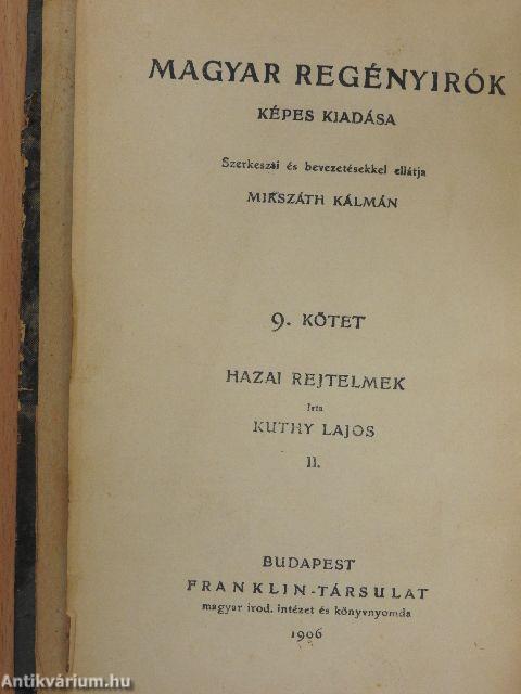 Hazai rejtelmek I-II.