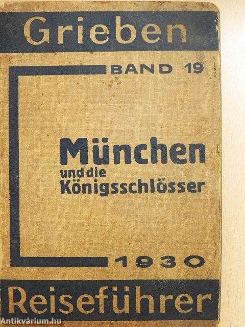 München und Umgebung mit den Königsschlössern und Angaben für Automobilisten