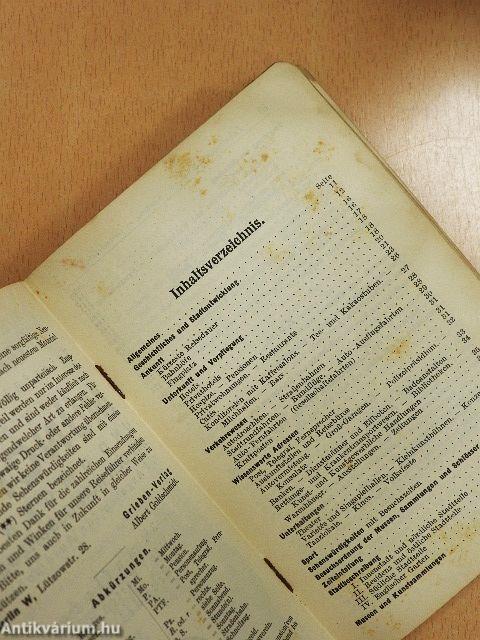 München und Umgebung mit den Königsschlössern und Angaben für Automobilisten