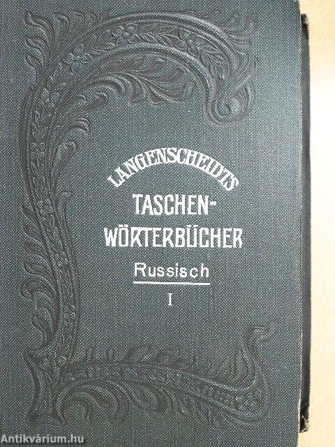 Taschenwörterbuch der russischen und deutschen Sprache I.