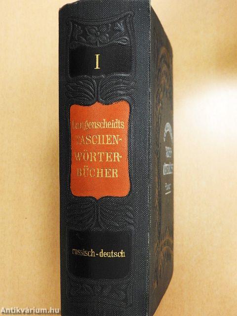 Taschenwörterbuch der russischen und deutschen Sprache I.
