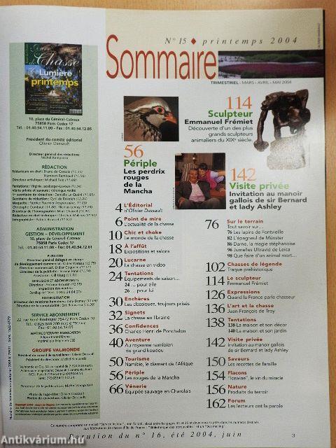 Jours de Chasse Printemps 2004