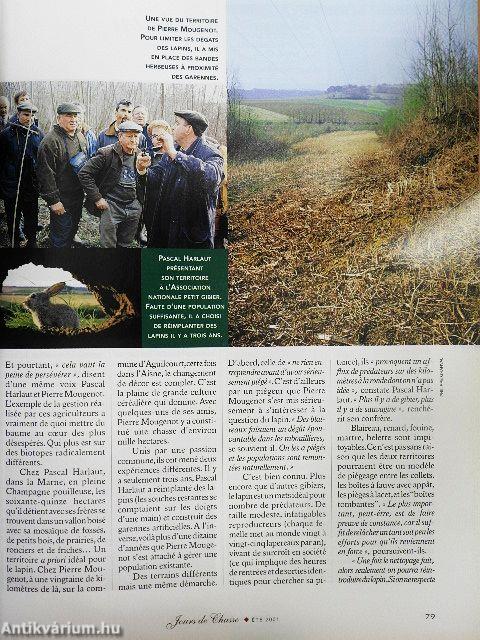 Jours de Chasse Été 2001