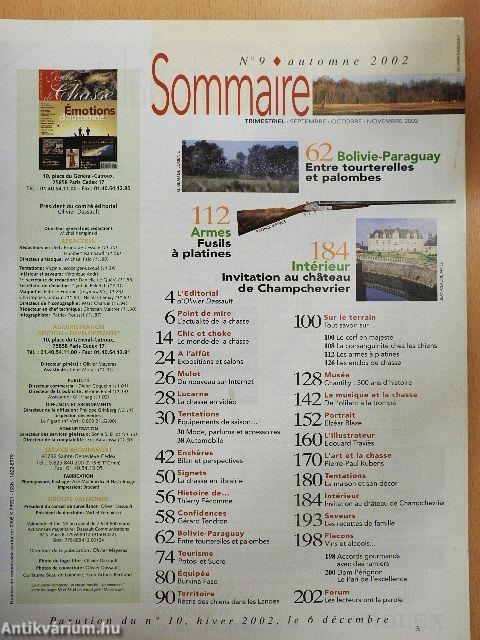 Jours de Chasse Automne 2002