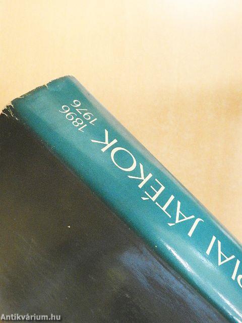 Olimpiai játékok 1896-1976