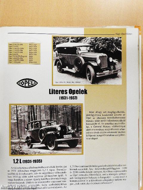 Nagy Opel Könyv