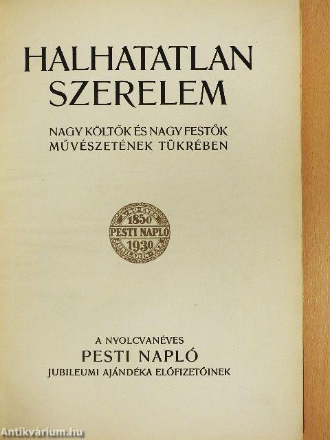 Halhatatlan szerelem