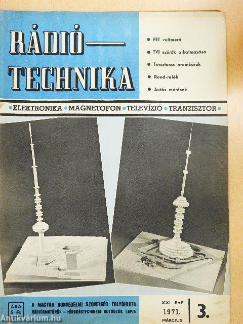 Rádiótechnika 1971. március
