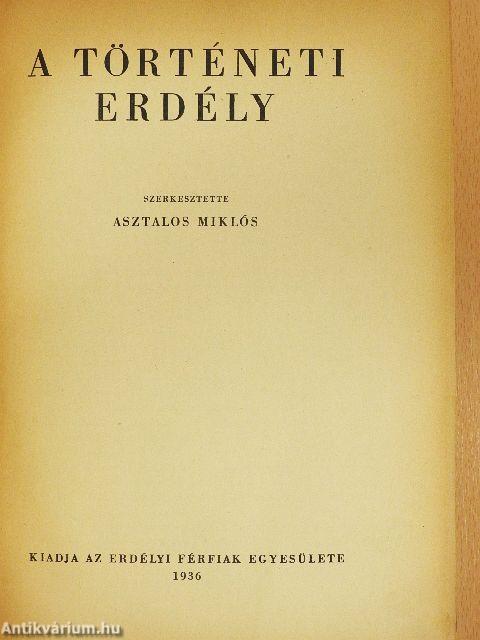A történeti Erdély
