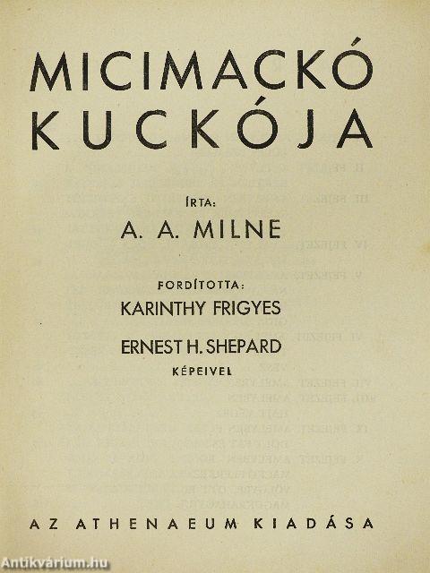 Micimackó kuckója