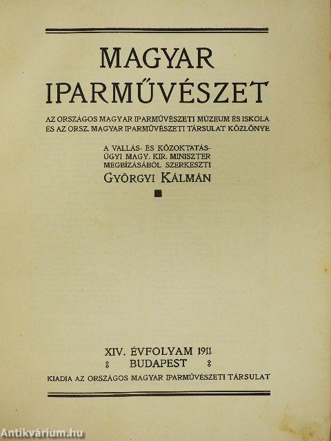 Magyar iparművészet 1911.
