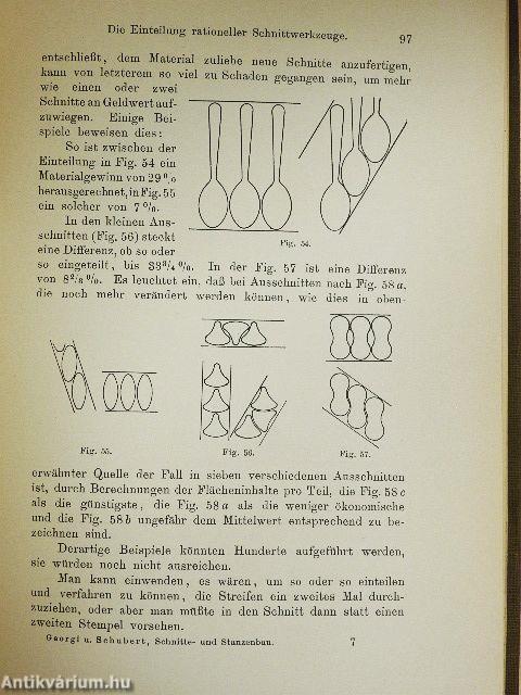 Der Schnitte- und Stanzenbau, seine Hilfsmaschinen und Einrichtungen