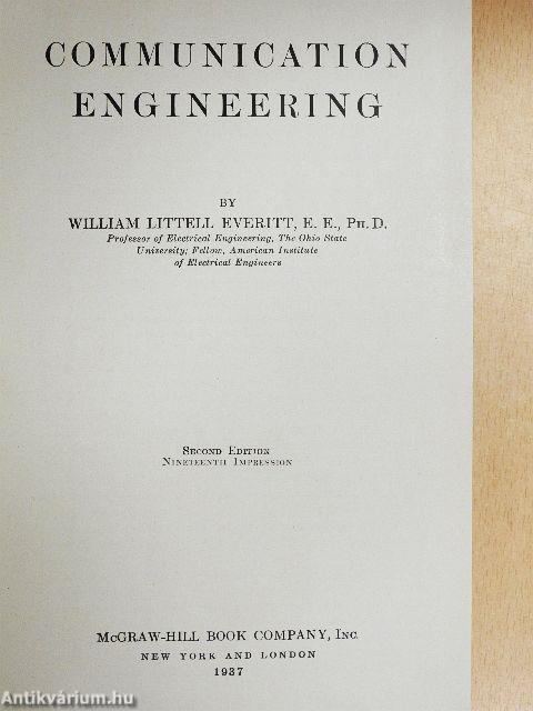 Communication Engineering