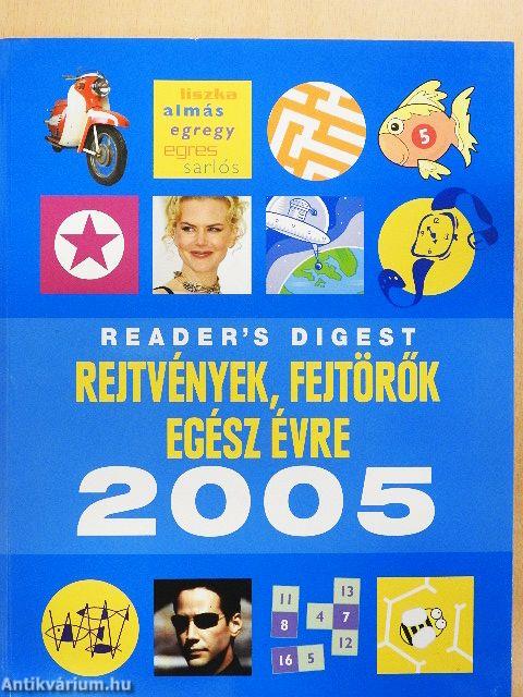 Rejtvények, fejtörők egész évre 2005