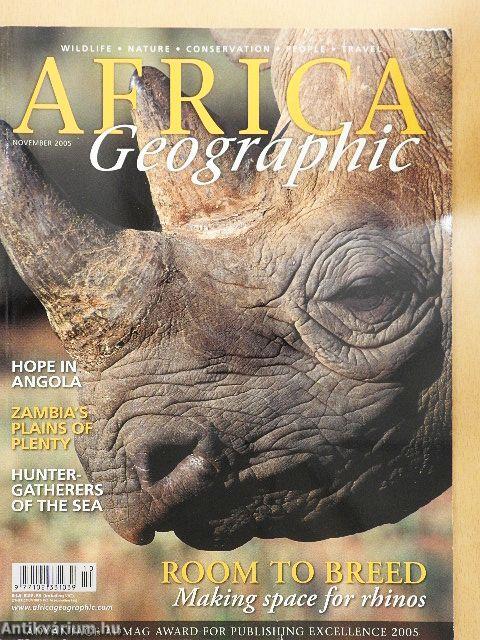 Africa Geographic November 2005