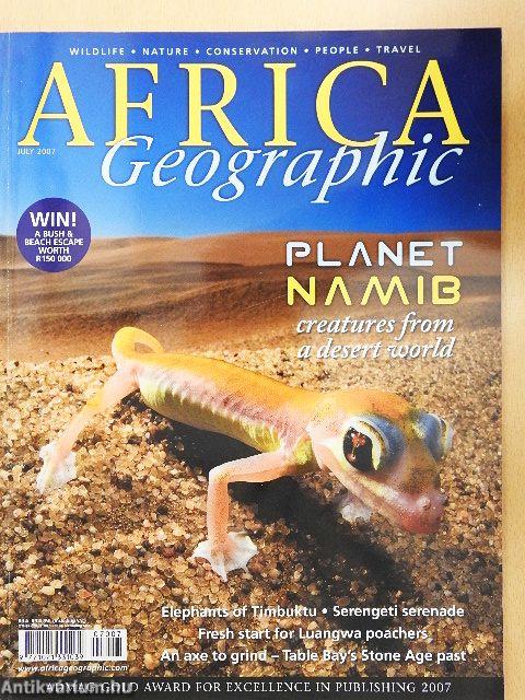 Africa Geographic July 2007