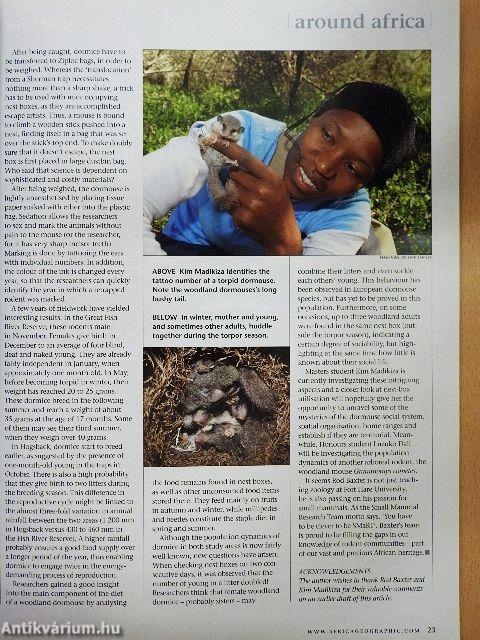 Africa Geographic May 2007