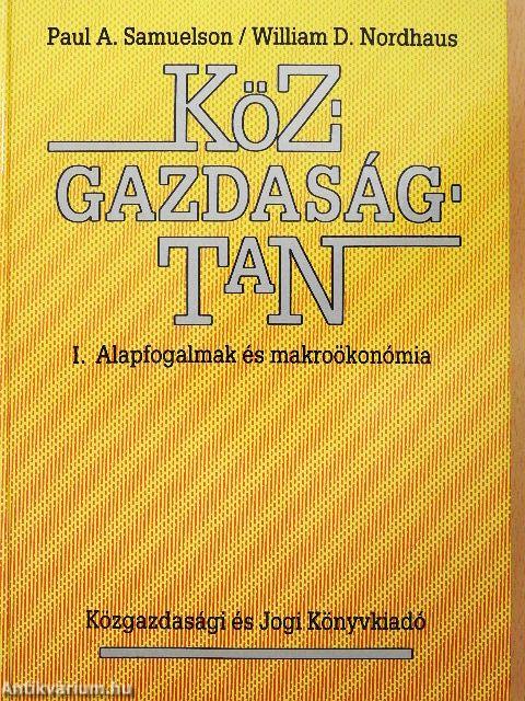 Közgazdaságtan I-III.