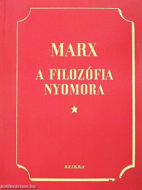 A filozófia nyomora