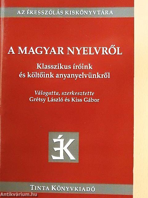 A magyar nyelvről