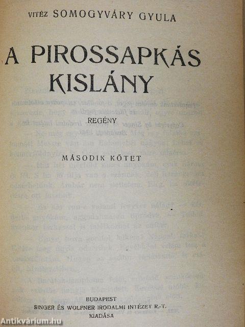 A pirossapkás kislány I-II./A hadtest hű marad I-II.