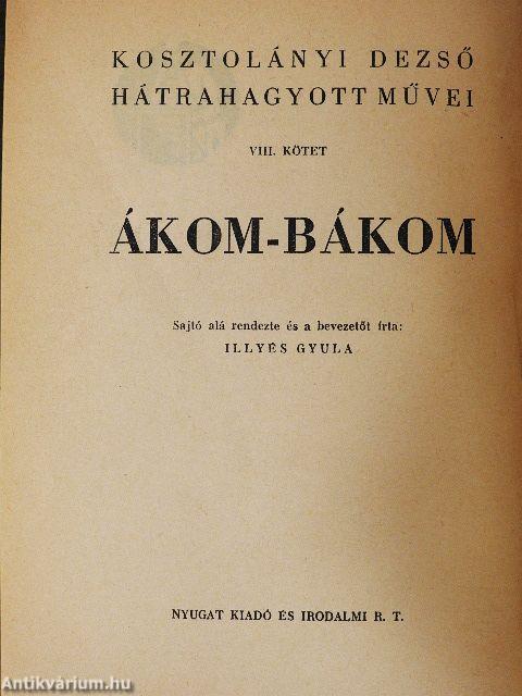 Ákom-Bákom
