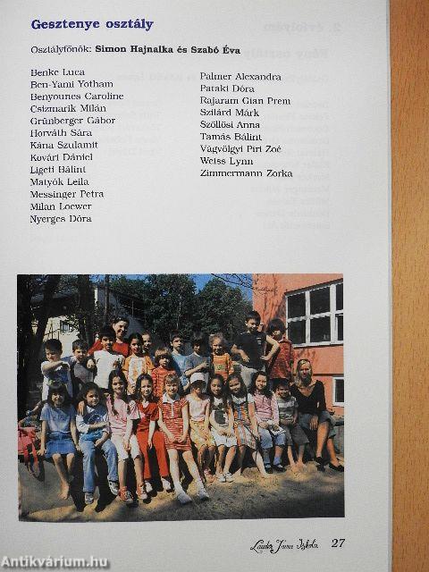 A Lauder Javne Iskola évkönyve 1990-2006