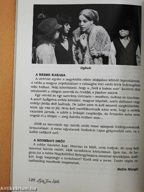 A Lauder Javne Iskola évkönyve 1990-2006