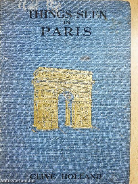 Things seen in Paris
