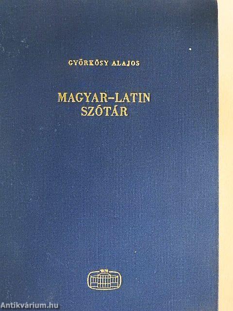 Magyar-latin szótár