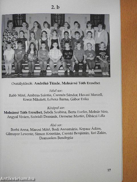 A Zimándy Ignác Általános Iskola Évkönyve 2008-2009