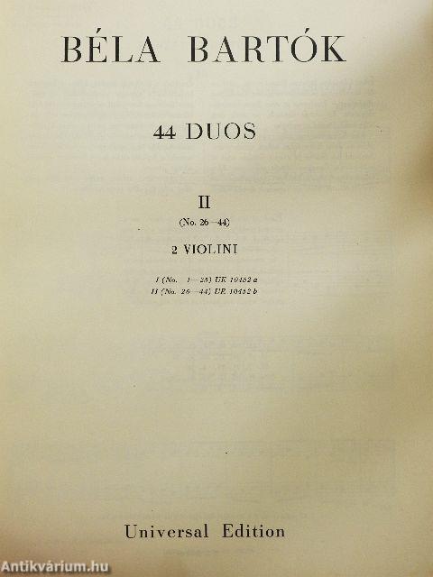 44 duos II.