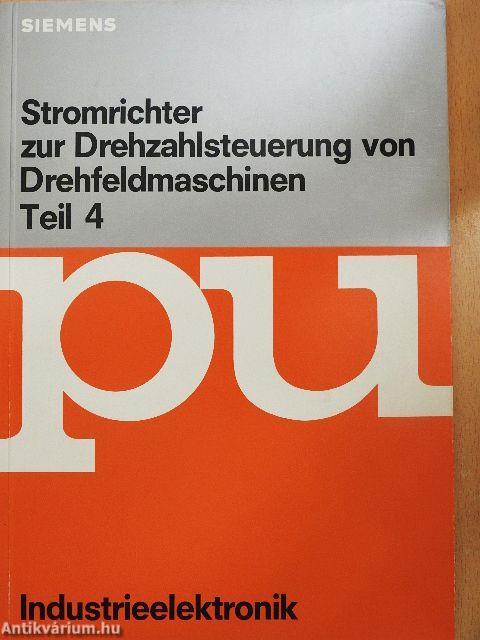 Stromrichter zur Drehzahlsteuerung von Drehfeldmaschinen 4.