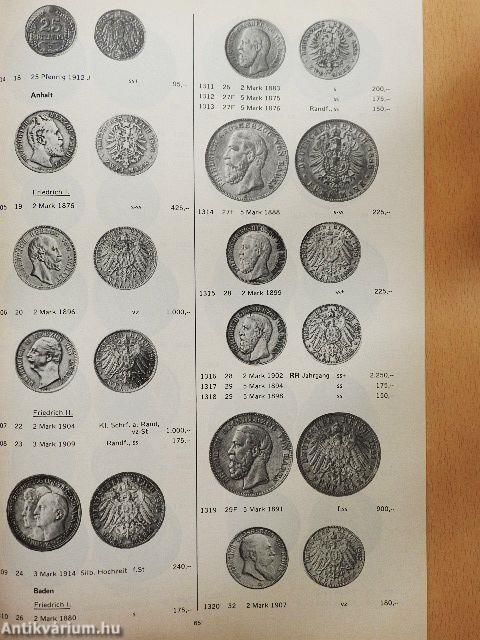 Fritz Rudolf Künker Münzenhandlung Lagerkatalog 99
