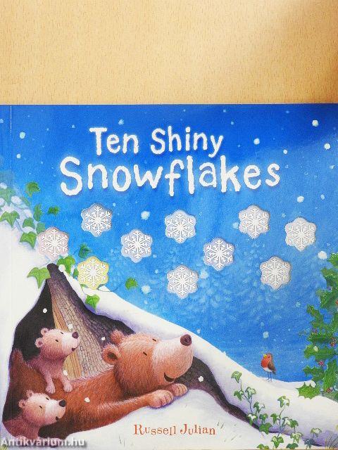 Ten Shiny Snowflakes