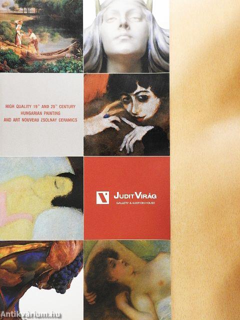 High Quality 19th and 20th Century Hungarian Painting and Art Nouveau Zsolnay Ceramics