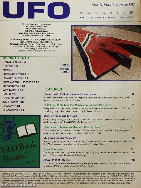 UFO Magazine July/August 1997