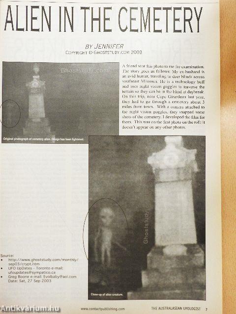 The Australasian Ufologist Magazine 4/2003