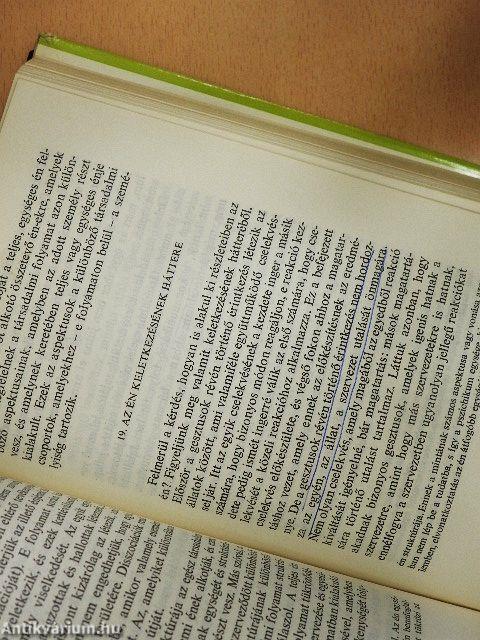 A pszichikum, az én és a társadalom