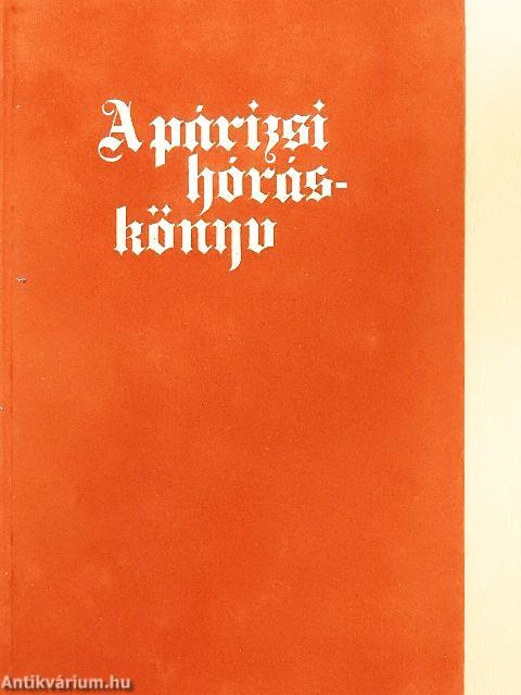 A párizsi hóráskönyv