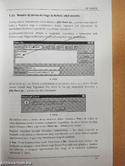Táblázatok Excelben