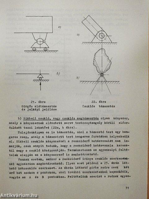 Finommechanikai elemek I.