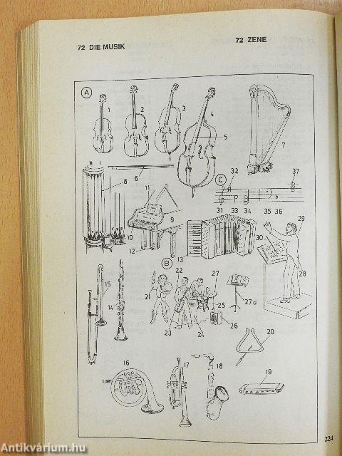 Képes német-magyar szótár