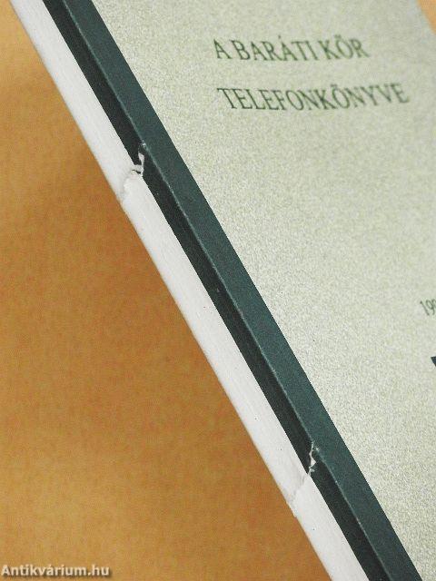 A baráti kör telefonkönyve