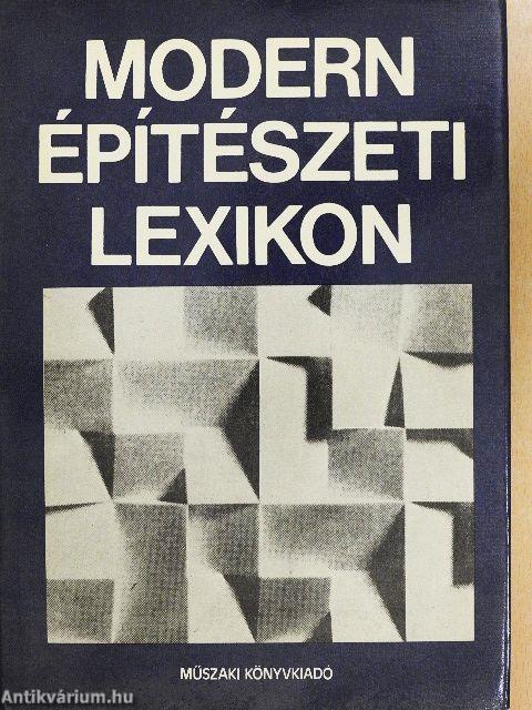 Modern építészeti lexikon